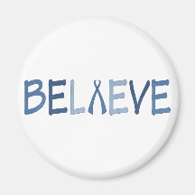 Believe- Blue Awareness Magnets