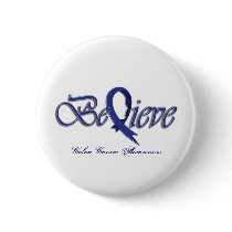 Believe (Blue) Pinback Button