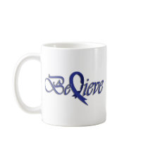 Believe (Blue) Mug