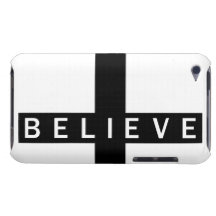 Believe Cross Horizontal iPod Touch Case