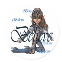 * Believe Elf Sticker