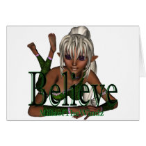 * Believe Fairy lyn Dwn Greeting Cards