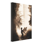 Believe Fairy Wrapped Canvas Canvas Print
