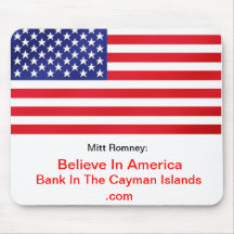 Believe In America Bank In The Cayman Islands Mousepad
