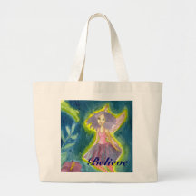 Believe in Faeries Canvas Bags