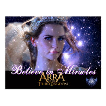 BELIEVE IN MIRACLES -Postcard