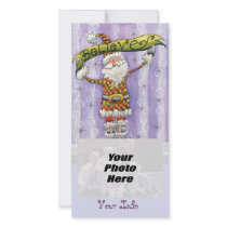 Believe in Santa Christmas Photo Cards
