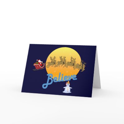 Believe In Santa Claus by IslandVintage