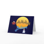 Believe In Santa Claus cards