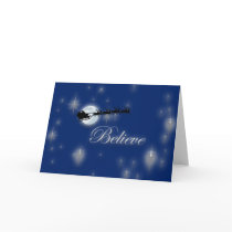 Believe in Santa Claus Greeting Cards