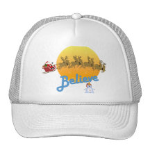 Believe in Santa Claus Hat