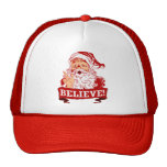 Believe In Santa Claus Trucker Hats