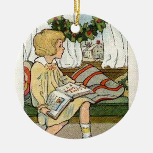Believe in Santa Claus VIntage Card Christmas Tree Ornaments