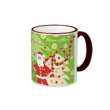 Believe in Santa Coffee Mug