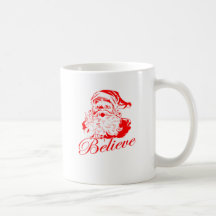 Believe in Santa Mugs
