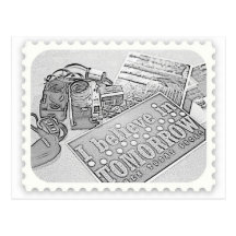 Believe in Tomorrow Postcard