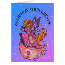"Believe In Your Dreams" Art Card