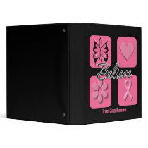 Believe Inspirations Breast Cancer Binders