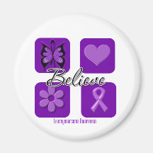 Believe Inspirations Leiomyosarcoma Fridge Magnet