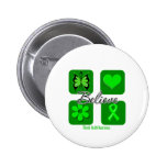 Believe Inspirations Mental Health Awareness Pinback Buttons