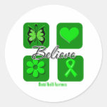 Believe Inspirations Mental Health Awareness Stickers