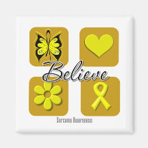 Believe Inspirations Sarcoma Magnets