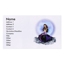 Believe Mermaid Business Card