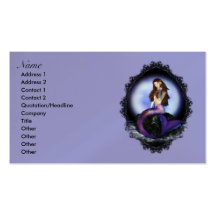 Believe Mermaid Business Card