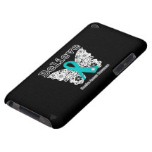 Believe - Ovarian Cancer Butterfly iPod Touch Case