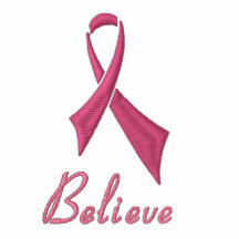 Believe Pink Ribbon Short Sleeve