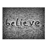 Believe Post Cards