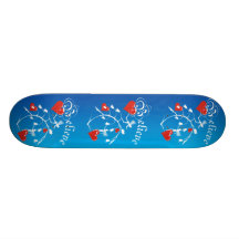 Believe Silhouette Fairies Skateboard