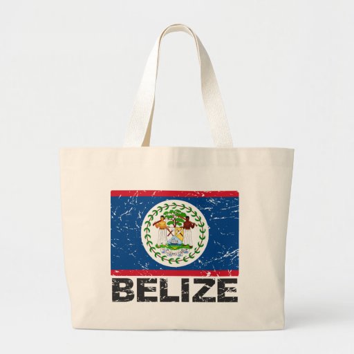 Belize Vintage Flag Bags