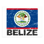 Belize Vintage Flag Post Cards