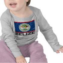 Belize Vintage Flag Tee Shirt