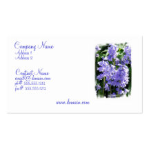 Bell Flower Business Card