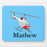 Bell helicopter mouse pad