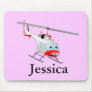 Bell helicopter mouse pad