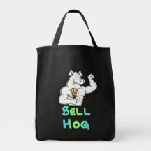 Bell Hog Tote Bag