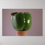 Bell Pepper Ice Cream Print