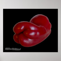 Bell Pepper Reclining Print