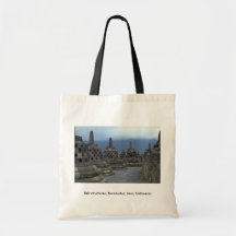 Bell structures, Borobudur, Java, Indonesia Canvas Bag