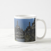 Bell structures, Borobudur, Java, Indonesia Mug