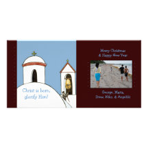 Bell Tower Photo Greeting Card
