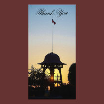 Bell Tower Thank You Photo card photo cards