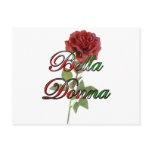 Bella Donna (Beautiful Woman) Post Card