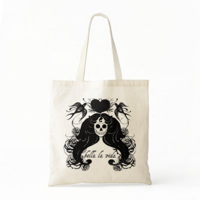Bella la Vida Tattoo Inspired Green Bag by bellalavida