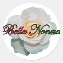 Bella Nonna Round Stickers