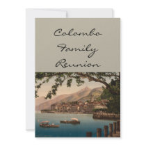 Bellagio I, Lake Como, Lombardy, Italy Invitation