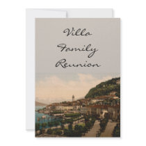 Bellagio II, Lake Como, Lombardy, Italy Custom Invitation